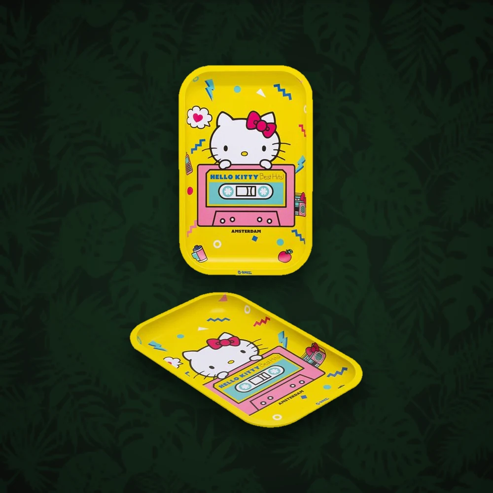 G-Rollz Metalldose - Hello Kitty Avocado/KimonoRot/Greatest Hits - 13x8,5x3cm — Ansicht 3