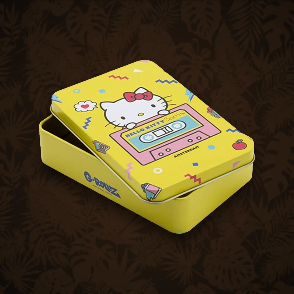G-ROLLZ G-Rollz Metalldose - Hello Kitty Avocado/KimonoRot/Greatest Hits - 13x8,5x3cm