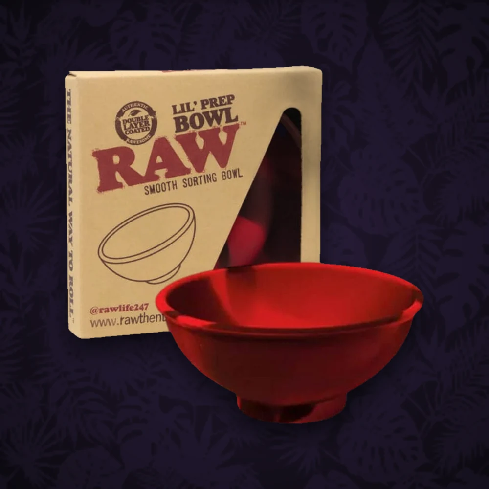 RAW - Prep Bowl - Silikonschale - Rot/Schwarz — Ansicht 2