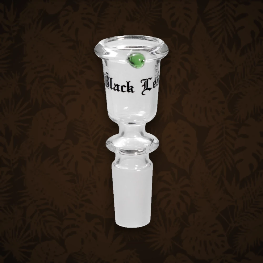 BLACK LEAF Amsterdam - Glaskopf 18,8er - Zylinder - Klar/Farblos