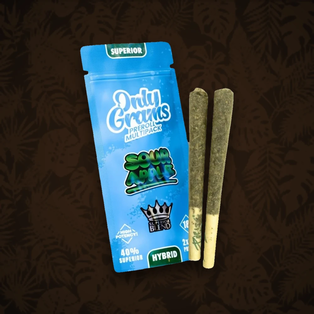 OnlyGrams Infused Vape/Einweg - Sour Apple — Ansicht 3