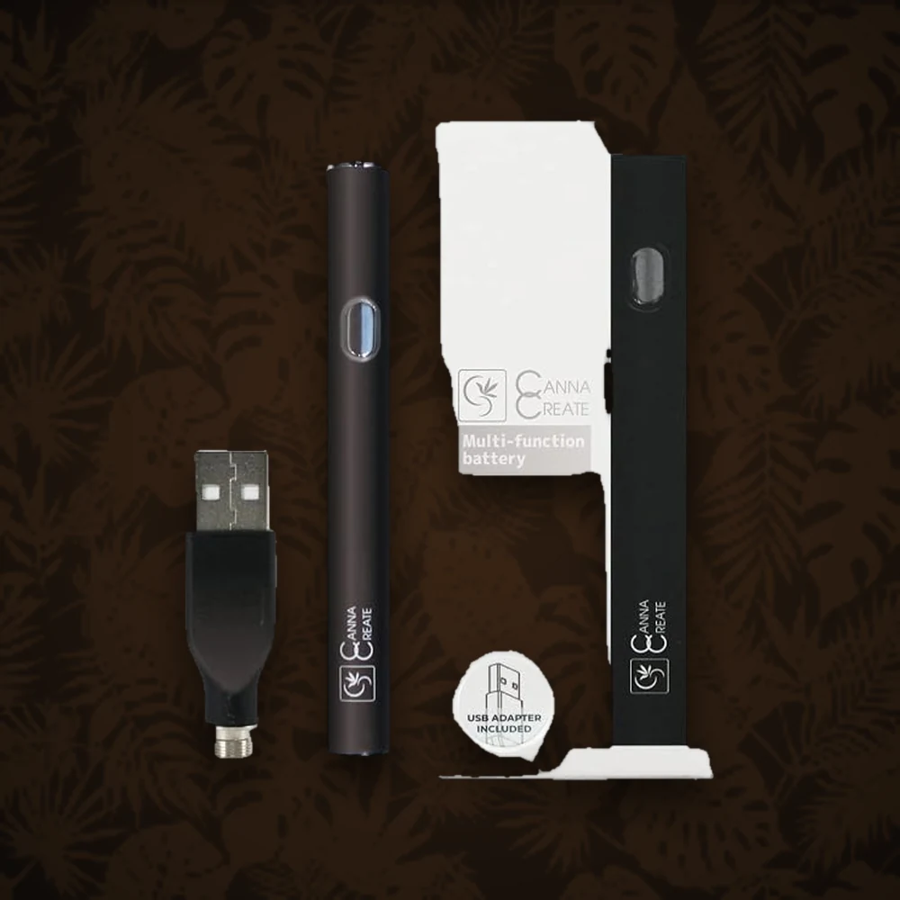 CBD & Infused Canna Smile M4B Pro Vape Pen 510er - Schwarz