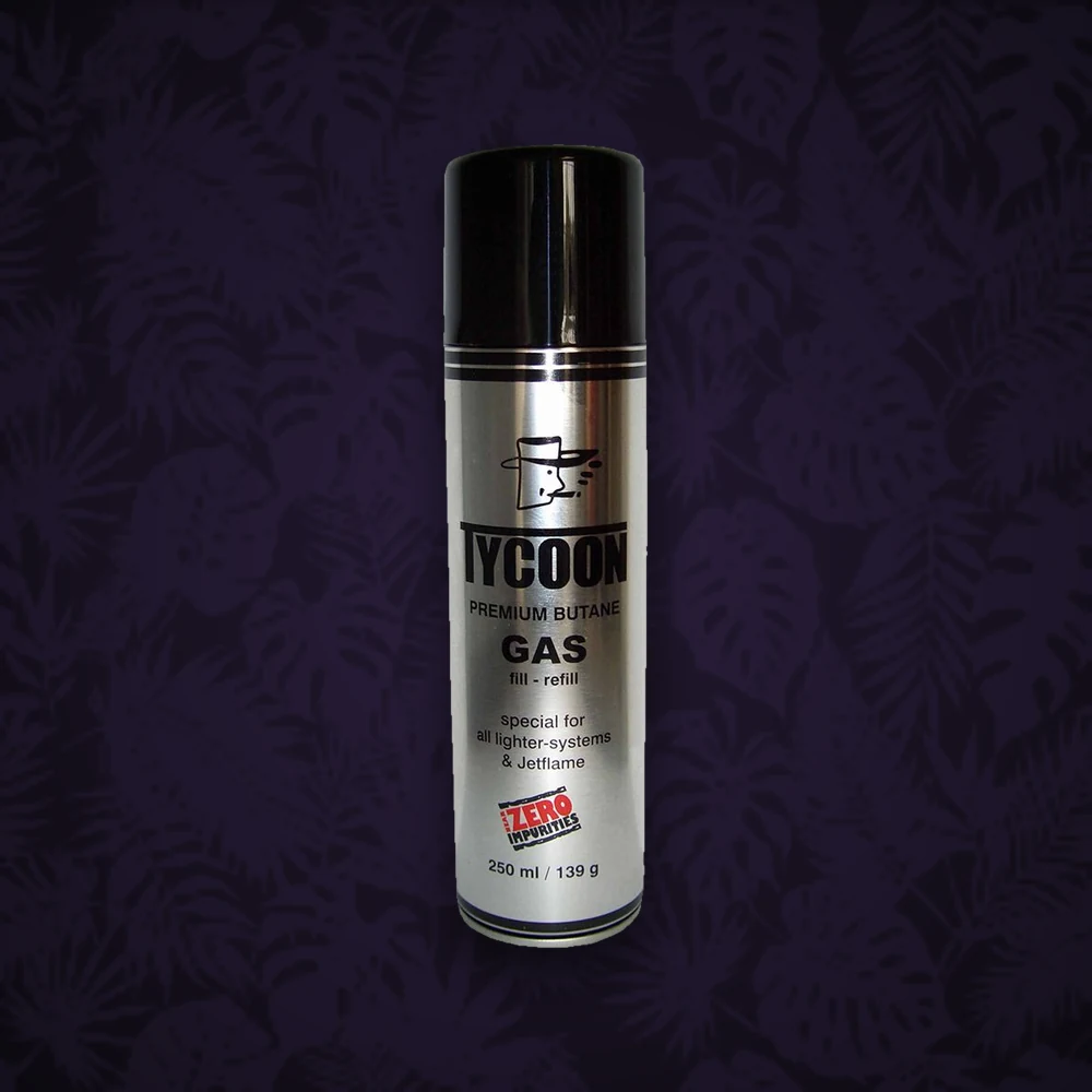 Feuerzeuge & Aschenbecher Tycoon - Butan Gas - 250ml/139g