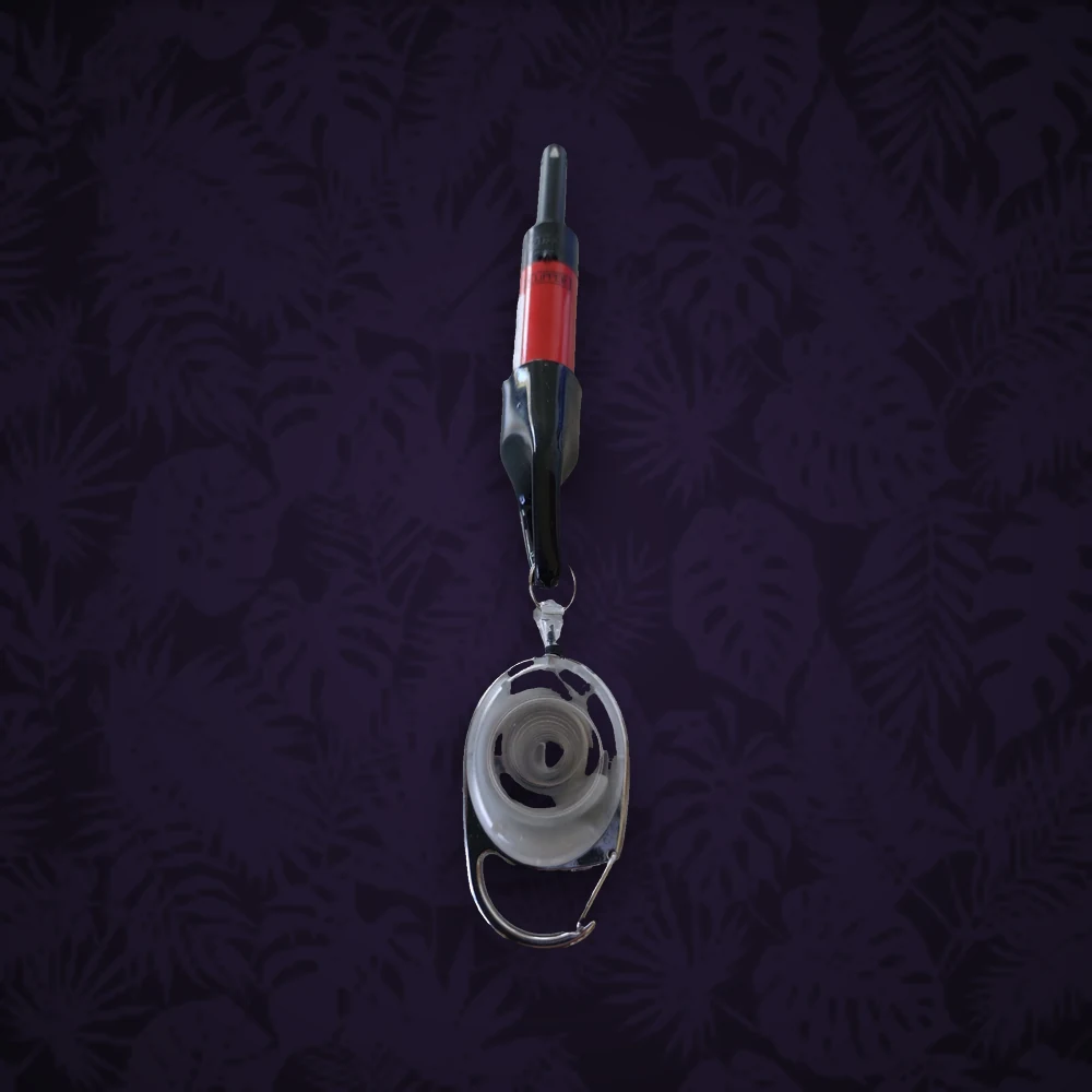 CLIPPER Original Lighter Leash - transparent versch. Farben - Für Clipper (mit Karabiner)