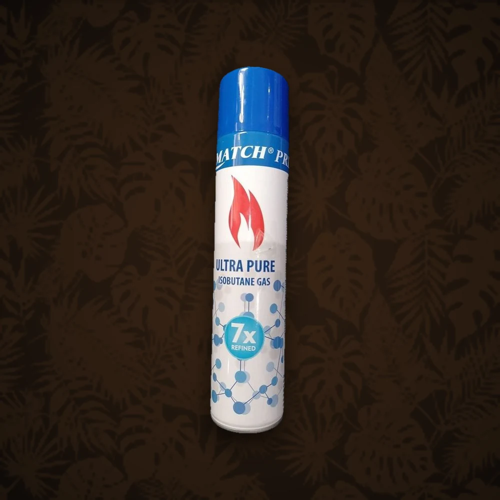 Feuerzeuge & Aschenbecher Silvermatch - Premium Ultra Pure - Isobutan Gas - 300ml