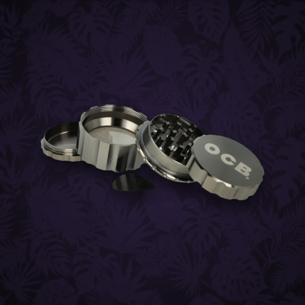OCB Tube Kunststoff Grinder - Ø 35mmmm – 3-teilig - versch. Farben — Ansicht 3