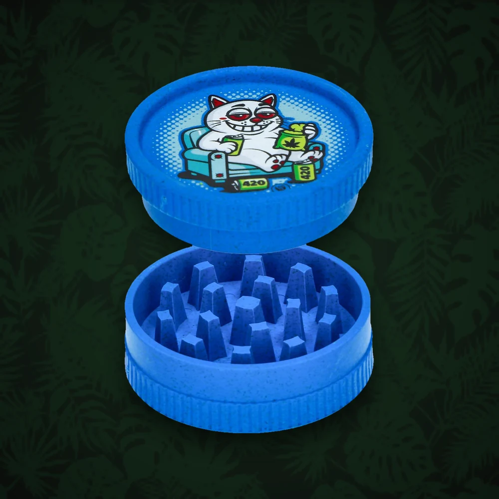 420 Fire Flow - Kunststoffgrinder 2tlg. D:55mm - 420 Cat