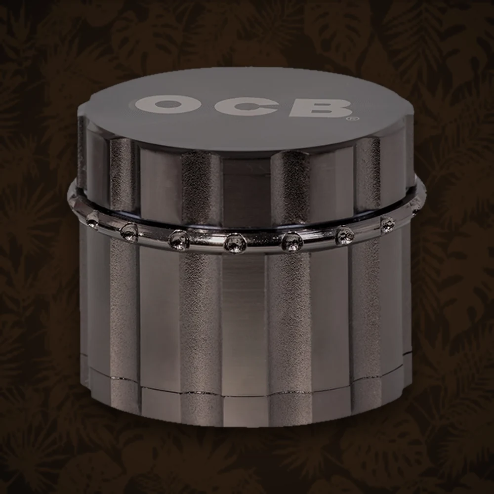 OCB - Pollinatorgrinder 4tlg.- D:50mm H:48mm - Schwarz oder Anthrazit — Ansicht 3