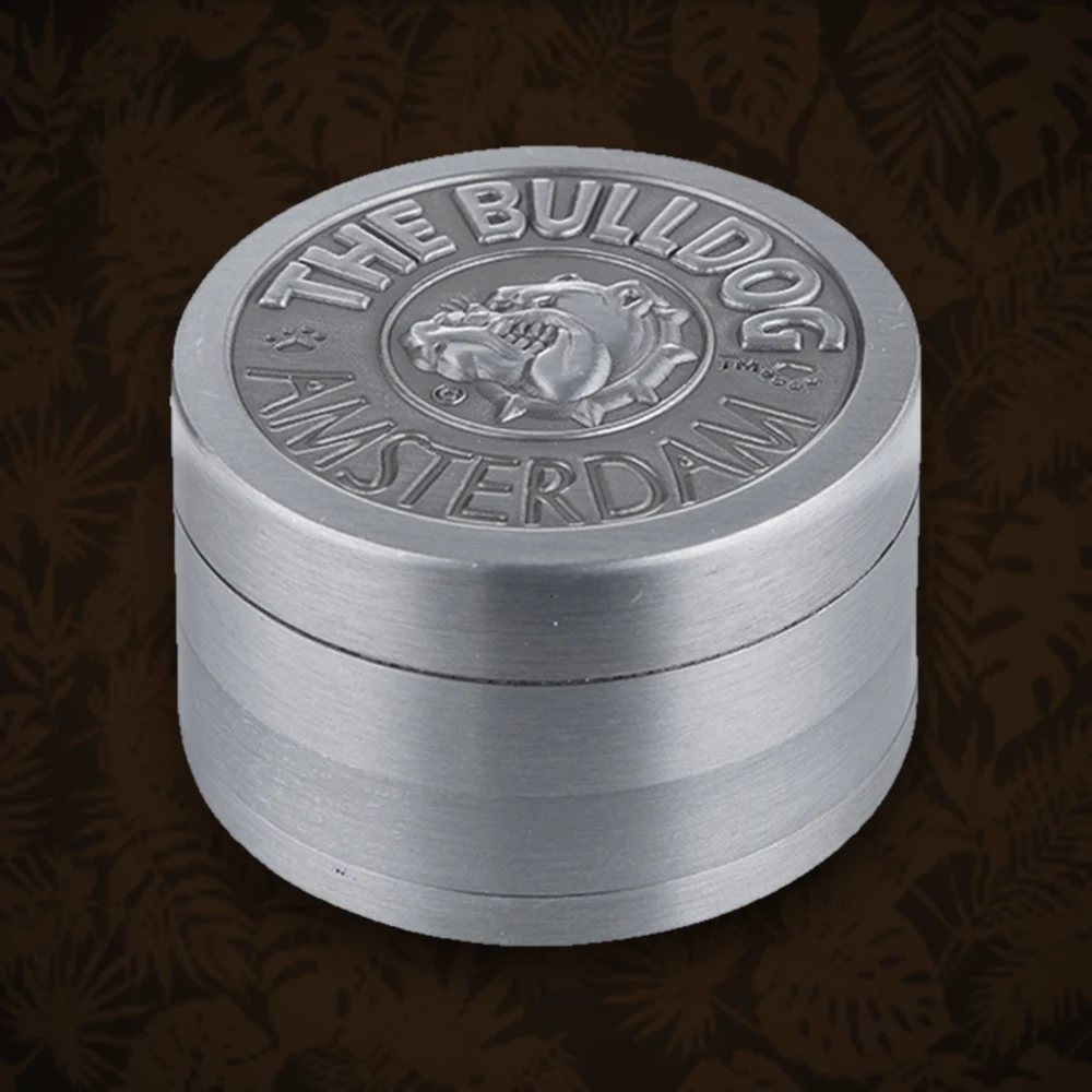 Grinder Metallgrinder 2tlg. D:40mm H:20mm - Silber