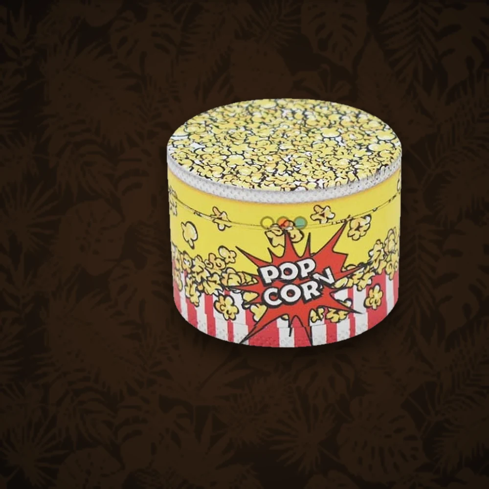 Atomic - Pollinatorgrinder 4tlg. - Popcorn Design - D:50mm H:38mm — Ansicht 2