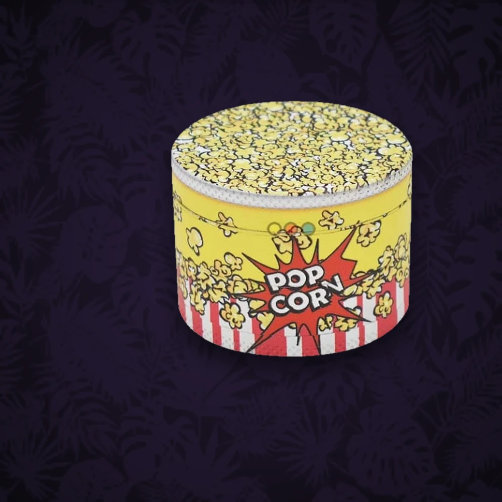 Atomic - Pollinatorgrinder 4tlg. - Popcorn Design - D:50mm H:38mm — Ansicht 3