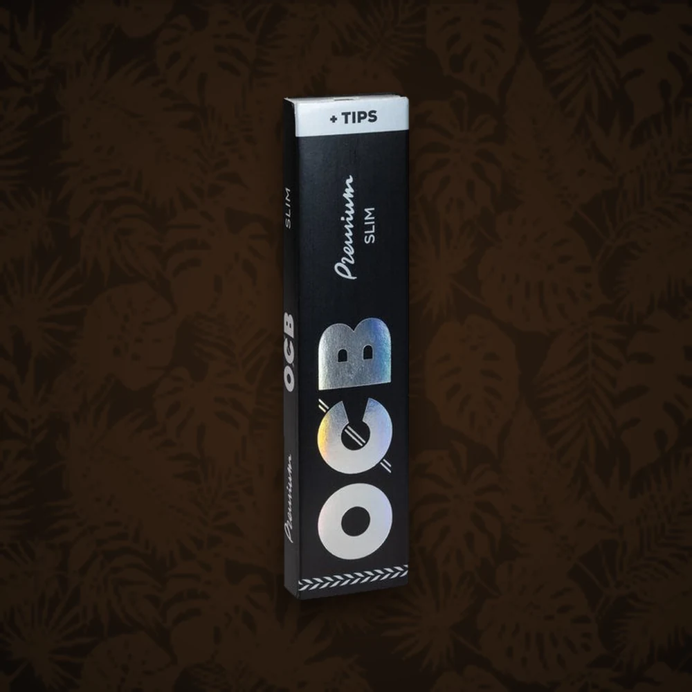 OCB OCB Schwarz - King Size Slim - 32 Blättchen + 32 Filtertips