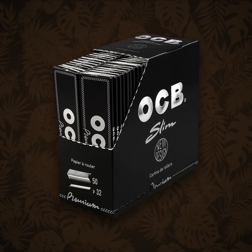 OCB Schwarz - King Size Slim - 32 Blättchen — Ansicht 2