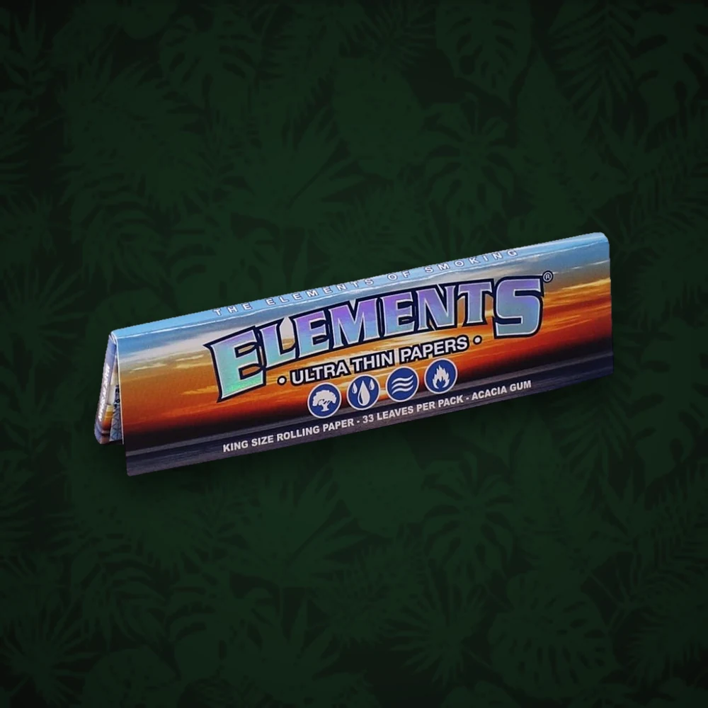 ELEMENTS Elements - King Size Slim - 32 Blättchen