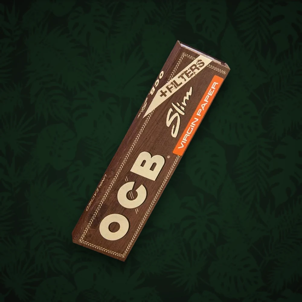 OCB OCB Virgin - unbleached - King Size Slim - 32 Blättchen + 32 Filtertips