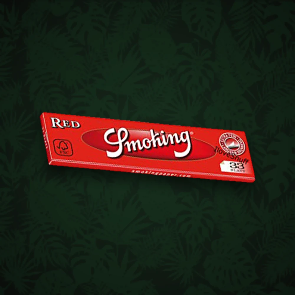 SMOKING Smoking Red - King Size - 33 Blättchen