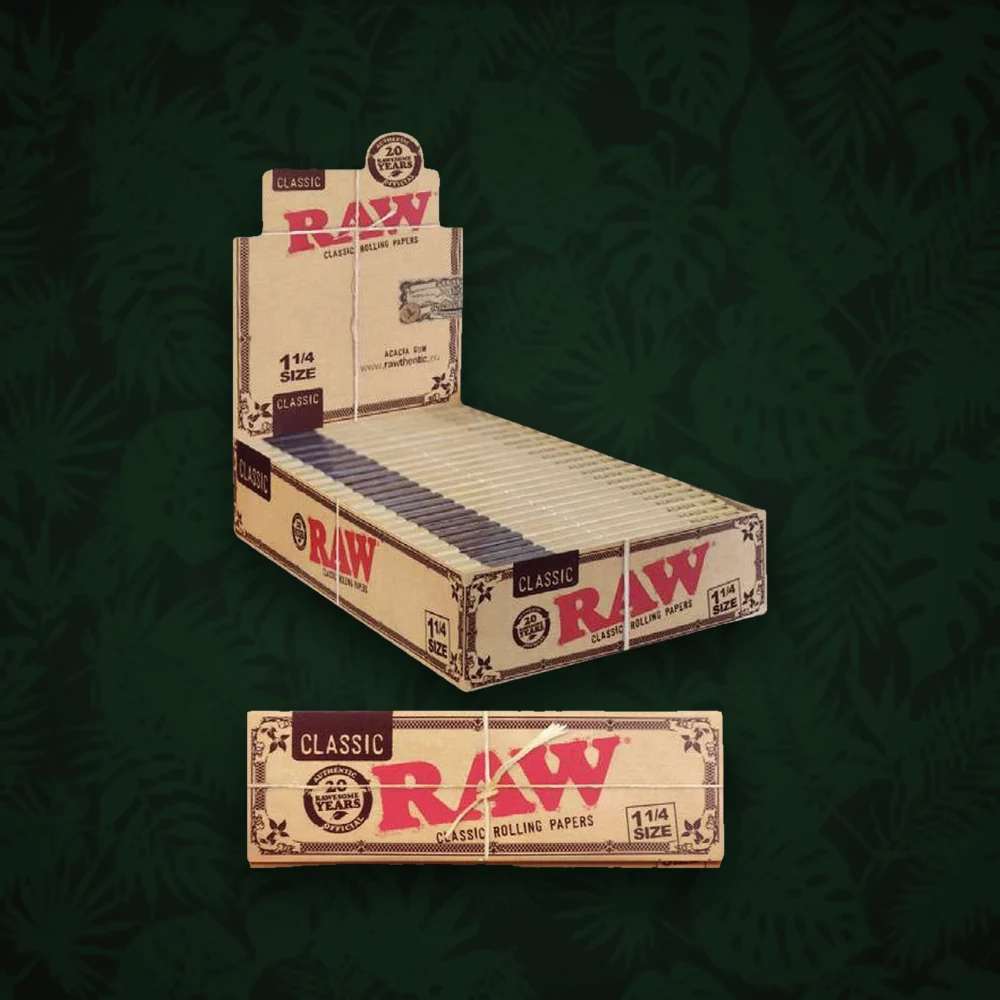 RAW Classic - unbleached - 1 1/4 - 50 Blättchen — Ansicht 3