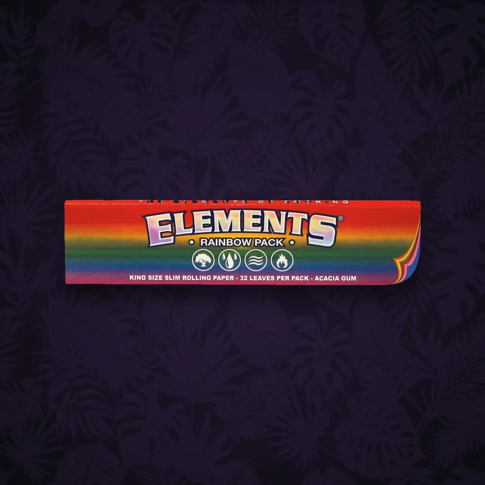 Elements Rainbow - King Size Slim - 32 Blättchen — Ansicht 2