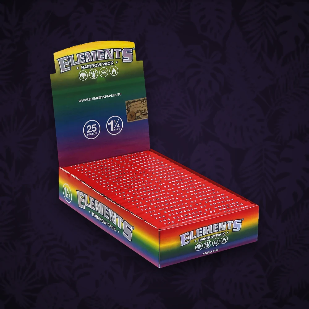 ELEMENTS Elements Rainbow - King Size Slim - 32 Blättchen