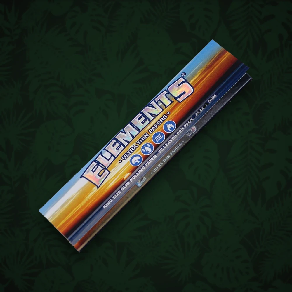 ELEMENTS Elements Blue - King Size - 33 Blättchen