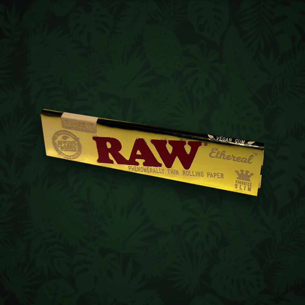 RAW RAW Ethereal (Gold) - unbleached 32 Blättchen