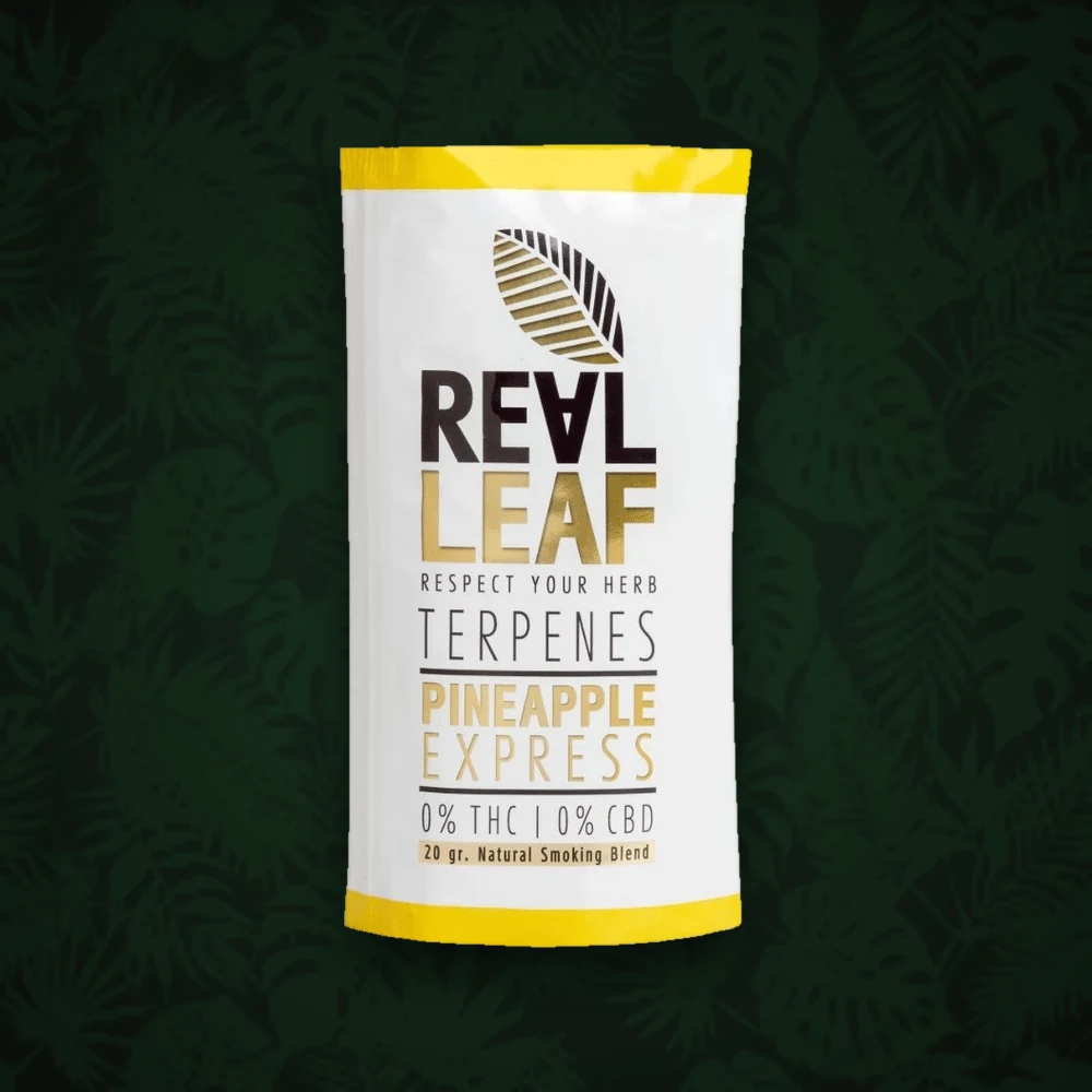 REAL LEAF Real Leaf Terpenes Pineapple Express 20g - Pfeifentabak