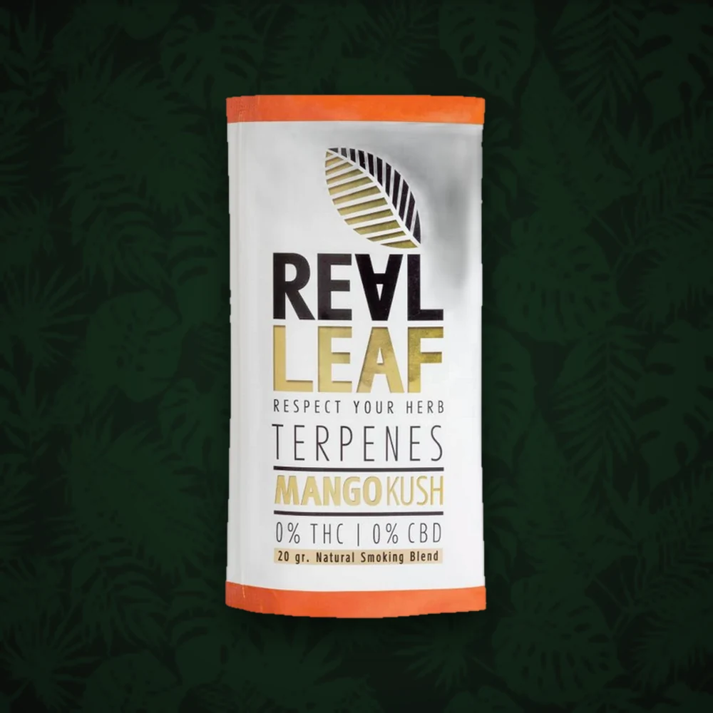 Real Leaf Terpenes Mango Kush 20g - Pfeifentabak — Ansicht 2