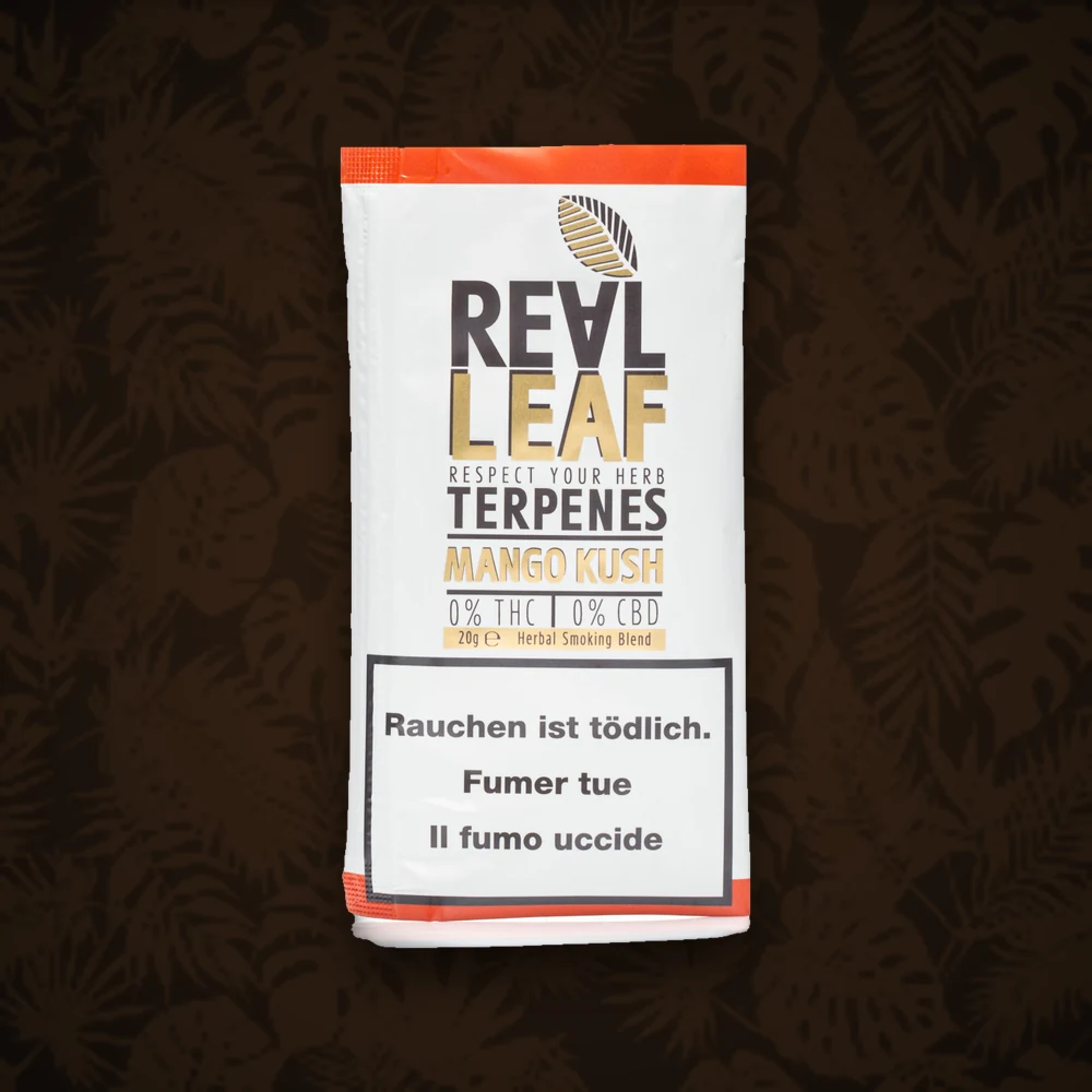 Real Leaf Terpenes Mango Kush 20g - Pfeifentabak — Ansicht 3