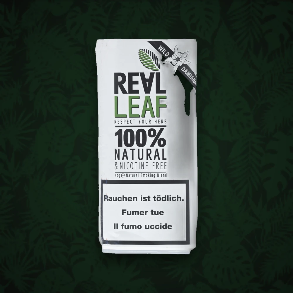 Real Leaf Damiana 30g - Pfeifentabak — Ansicht 3