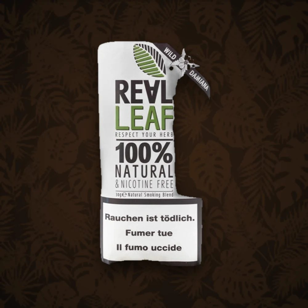 REAL LEAF Real Leaf Damiana 30g - Pfeifentabak
