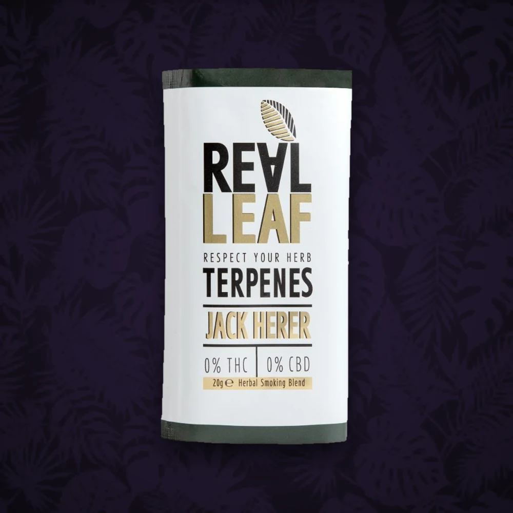 Real Leaf Terpenes Jack Herer 20g - Pfeifentabak — Ansicht 2