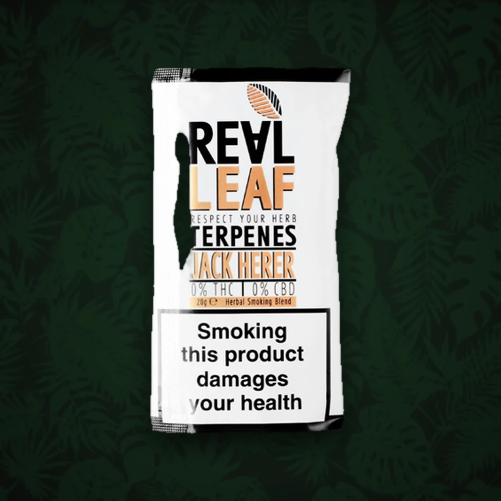 Real Leaf Terpenes Jack Herer 20g - Pfeifentabak — Ansicht 3