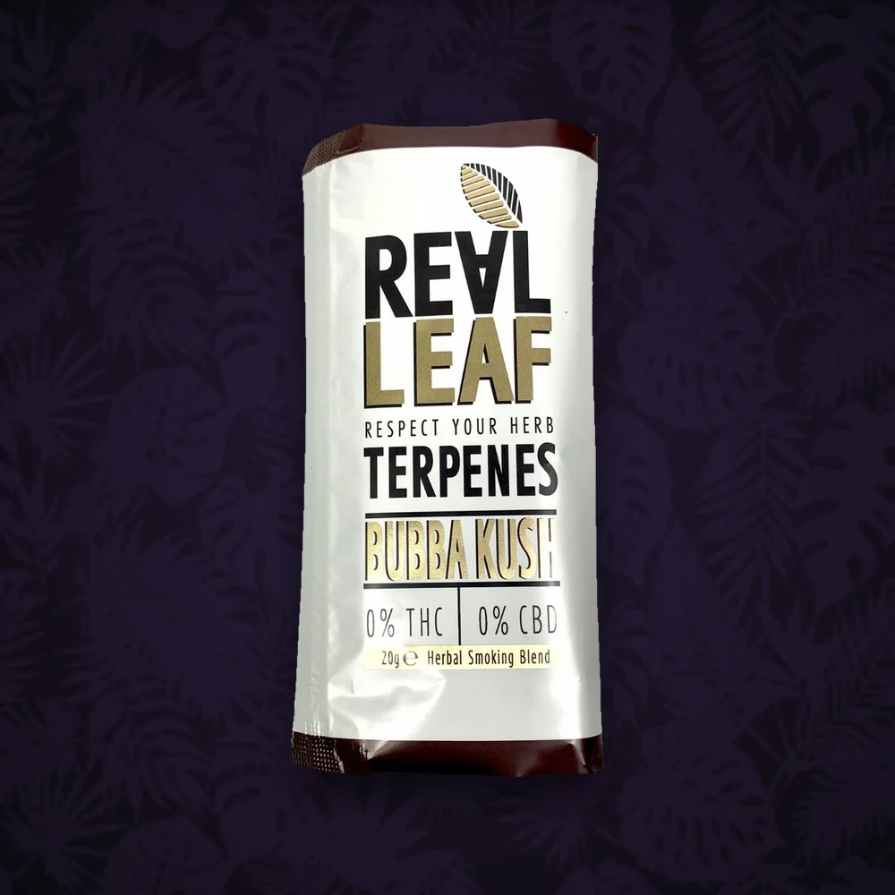 Real Leaf Terpenes Bubba Kush 20g - Pfeifentabak — Ansicht 2