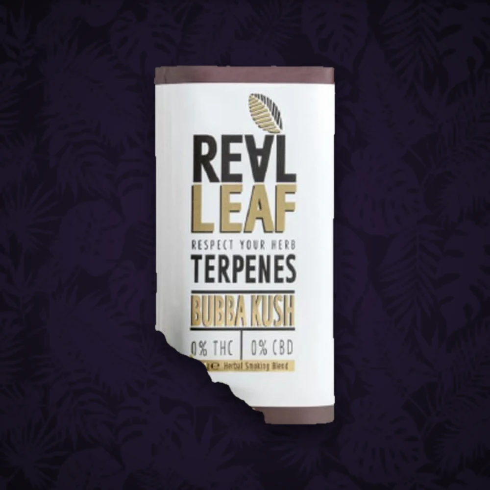 Real Leaf Terpenes Bubba Kush 20g - Pfeifentabak — Ansicht 3