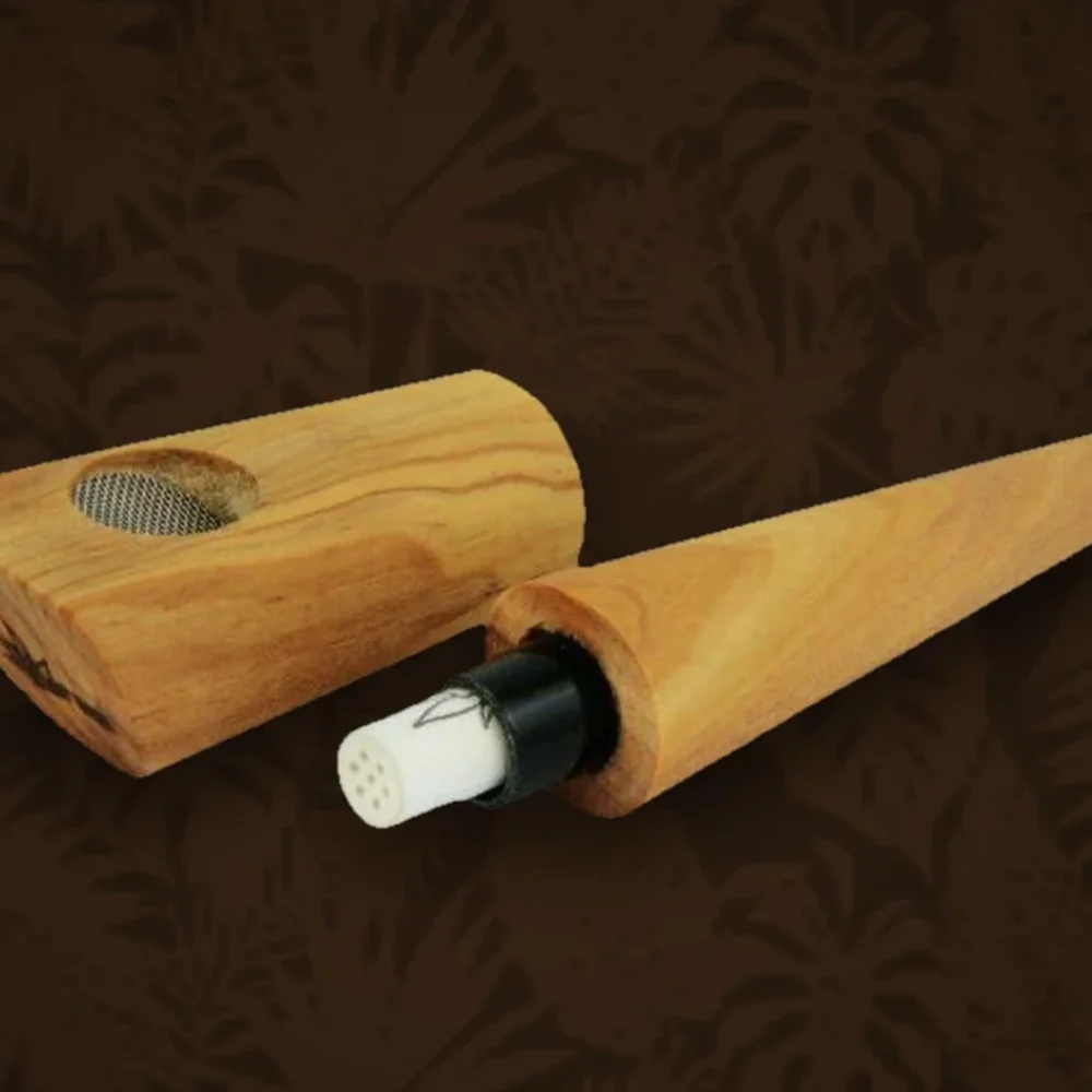 TUNE - Purpfeife aus Bruyére Holz - für 8mm Aktivkohlefilter - L:11cm — Ansicht 2