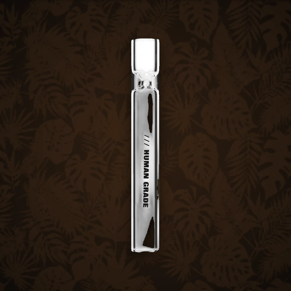 One Hitter aus Glas - L11,5cm D:7mm - Klar/Farblos — Ansicht 3