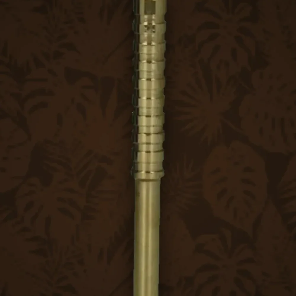 One Hitter - mit Auswurf - L:8cm D:6mm - Gold — Ansicht 2