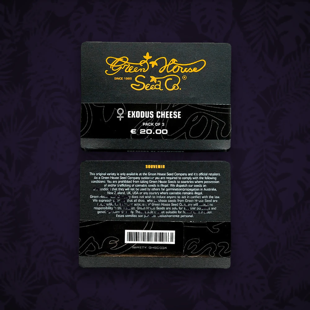 Green House Seeds - Exodus Cheese - Automatic - 3 Stück — Ansicht 2