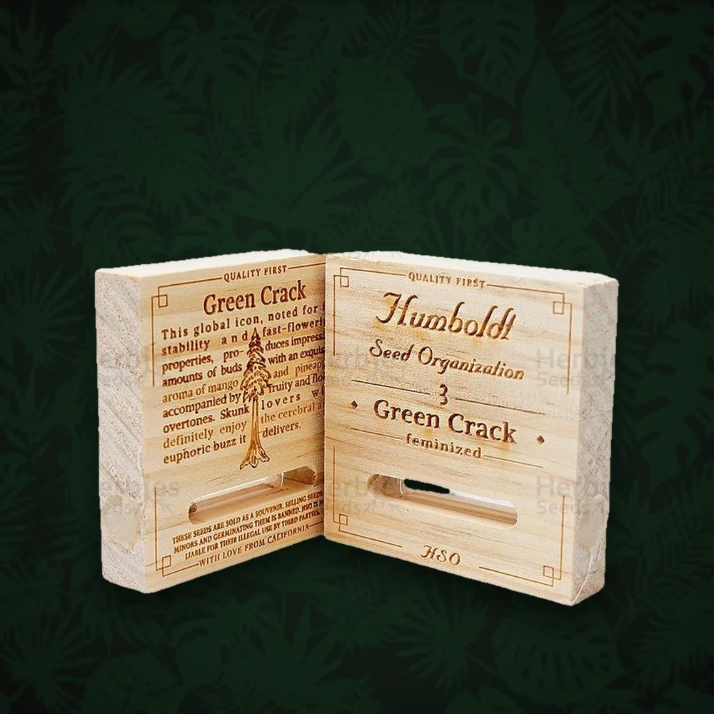 HUMBOLDT Humboldt Seeds Company - Green Crack - Feminisiert - 3 Stück