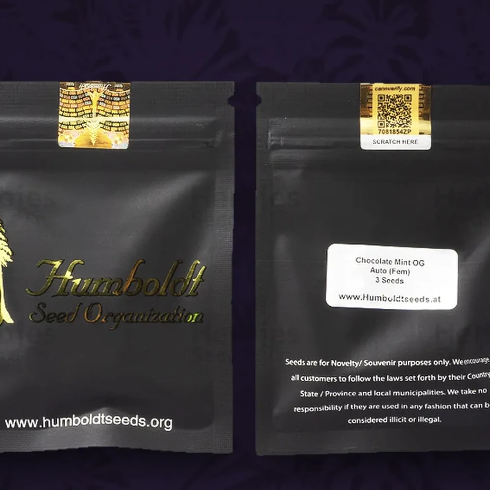 Humboldt Seeds Company - Chocolate Mint OG - Automatic - 3 Stück — Ansicht 2