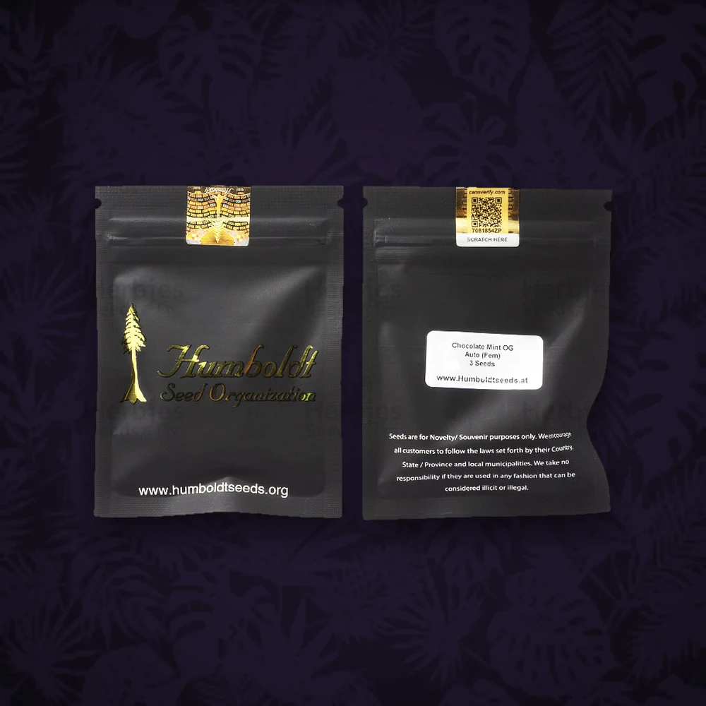 HUMBOLDT Humboldt Seeds Company - Chocolate Mint OG - Automatic - 3 Stück