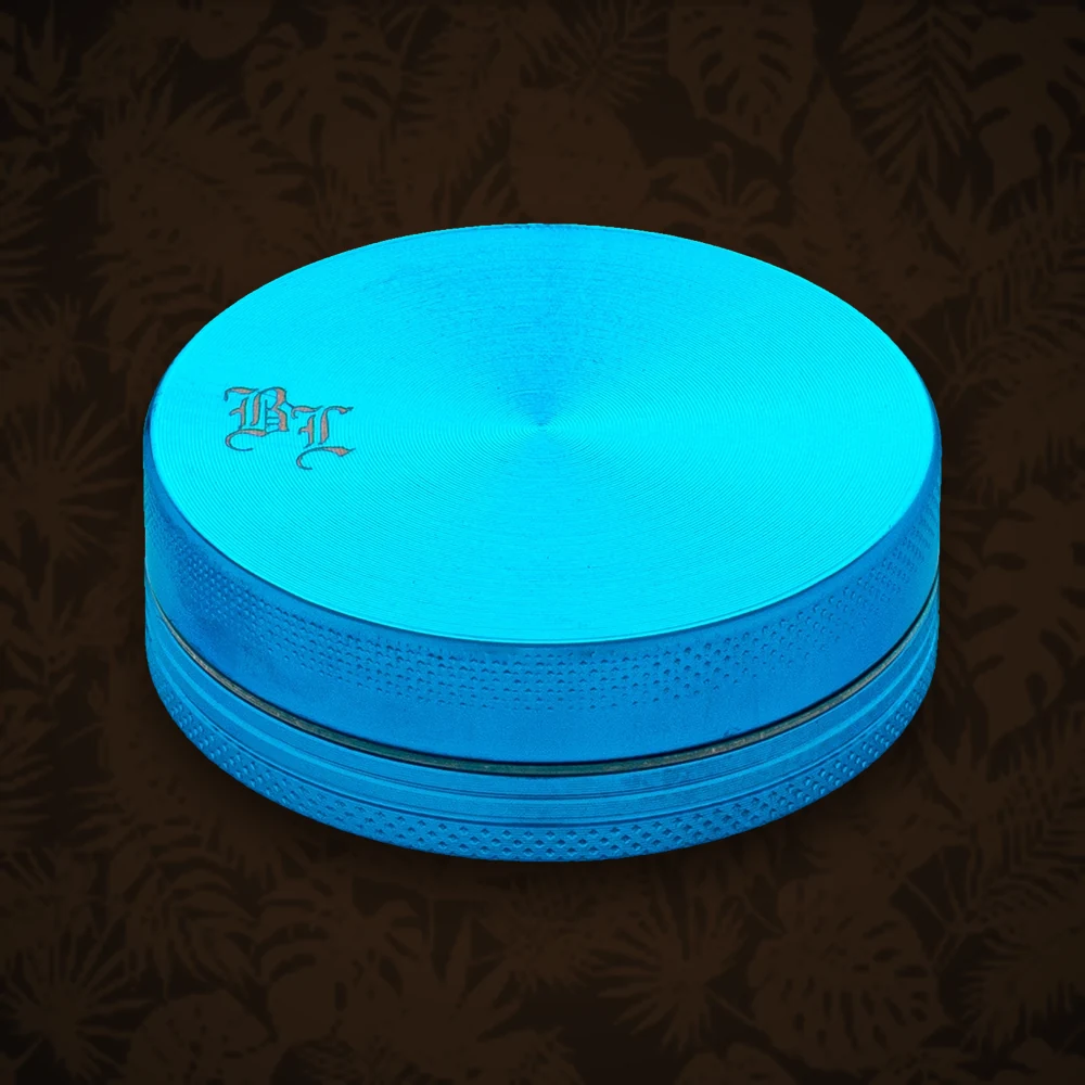 Snuff Dosierer aus Alu - H:5,5cm D:11mm - Hellblau