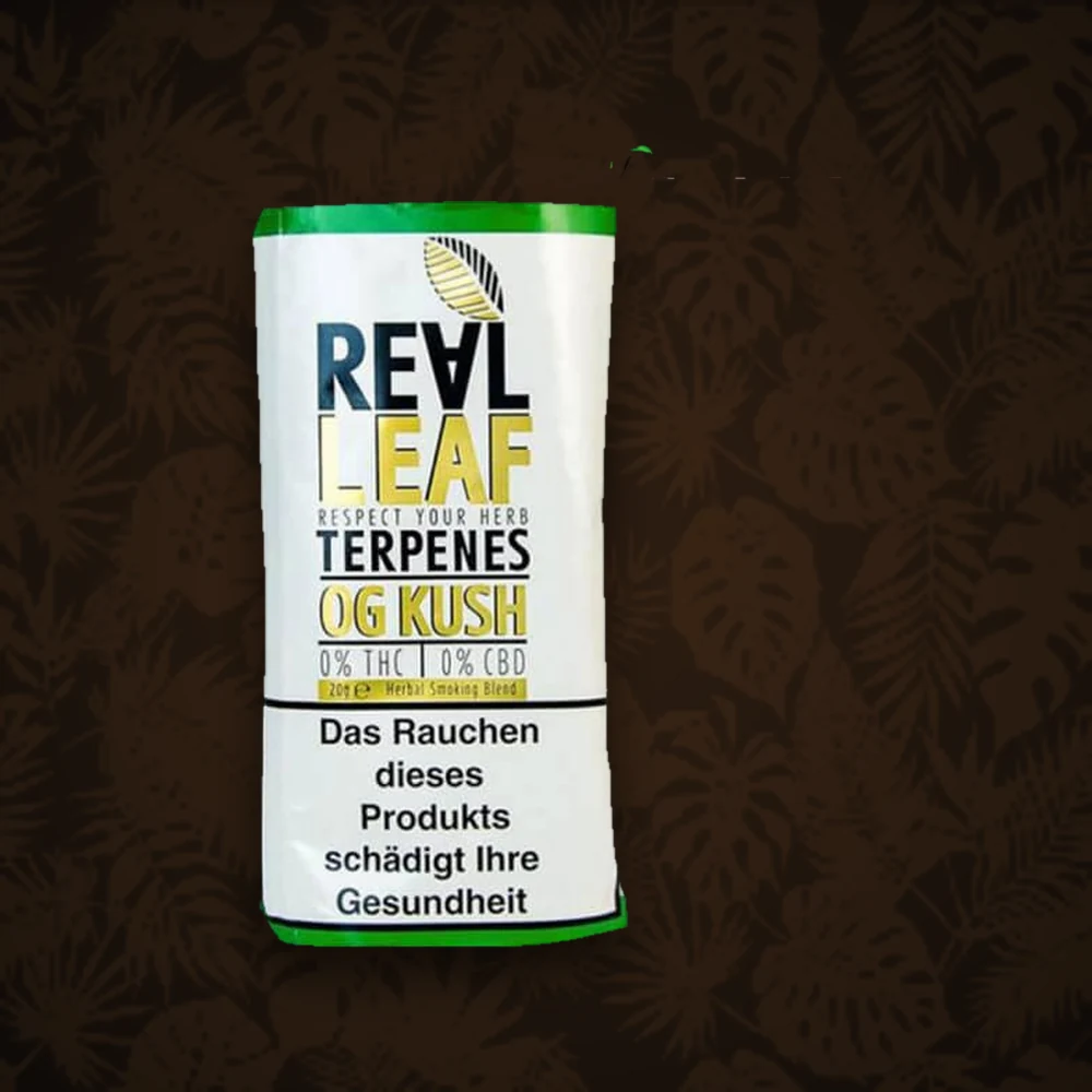 REAL LEAF Tabakersatz "Real Leaf" - OG Kush 20g