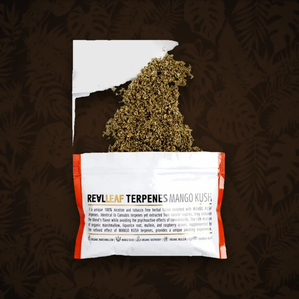 Tabakersatz "Real Leaf" - Mango Kush 20g — Ansicht 2