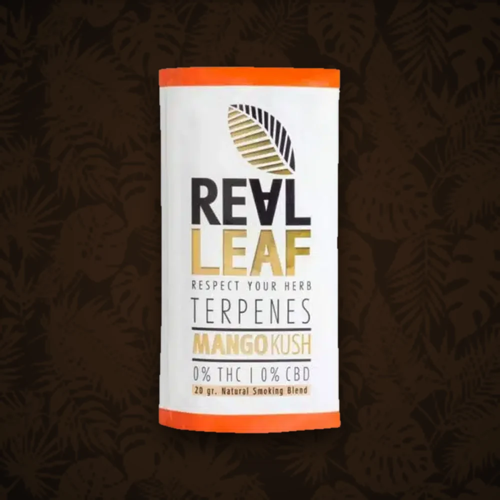 REAL LEAF Tabakersatz "Real Leaf" - Mango Kush 20g