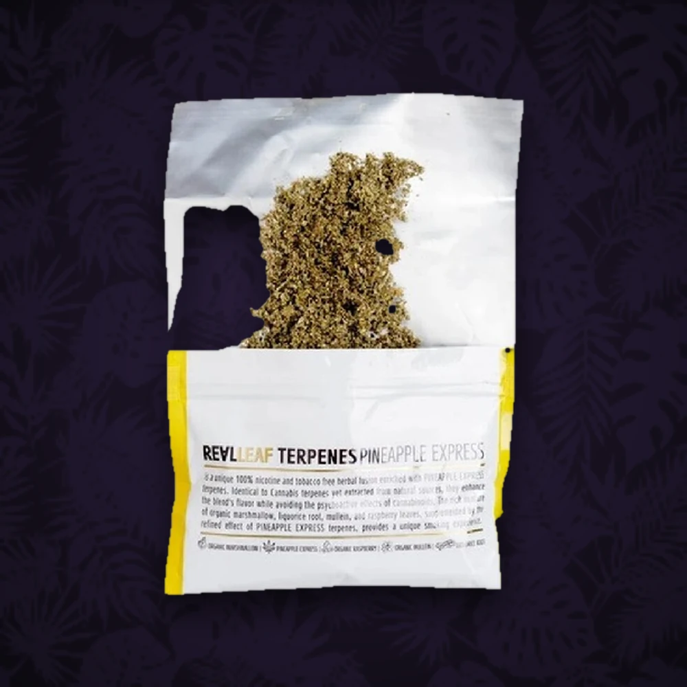 Tabakersatz "Real Leaf" - Pineapple Express 20g — Ansicht 2