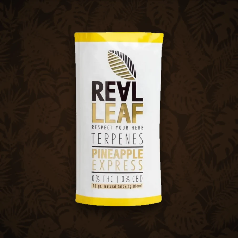 REAL LEAF Tabakersatz "Real Leaf" - Pineapple Express 20g