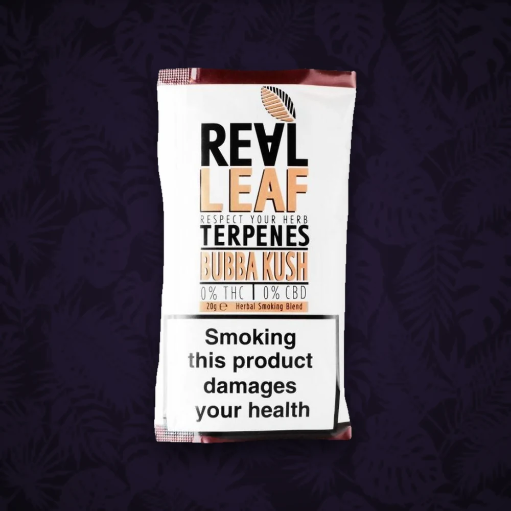 Real Leaf - Tabakersatz - 20g - Bubba Kush — Ansicht 3