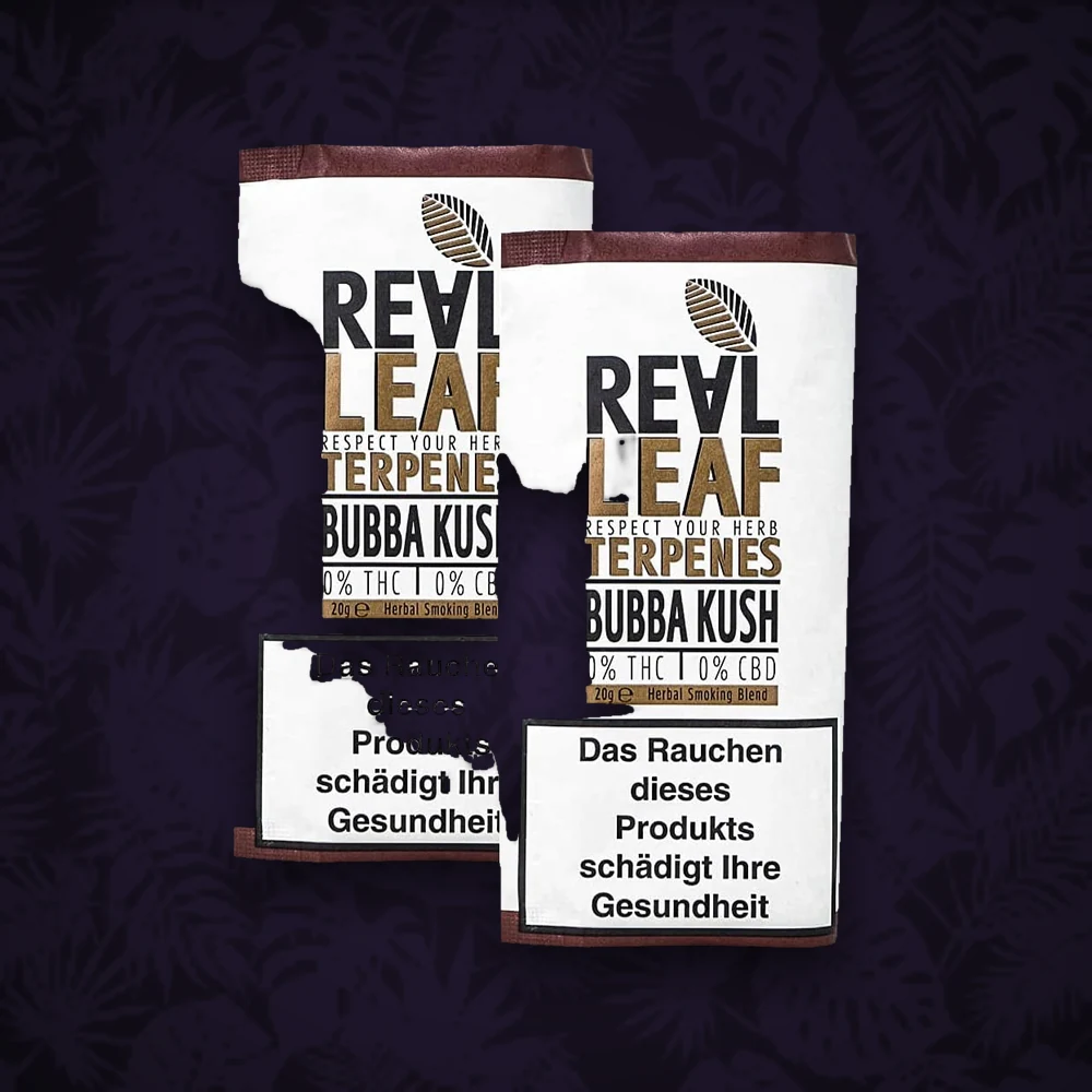 REAL LEAF Real Leaf - Tabakersatz - 20g - Bubba Kush
