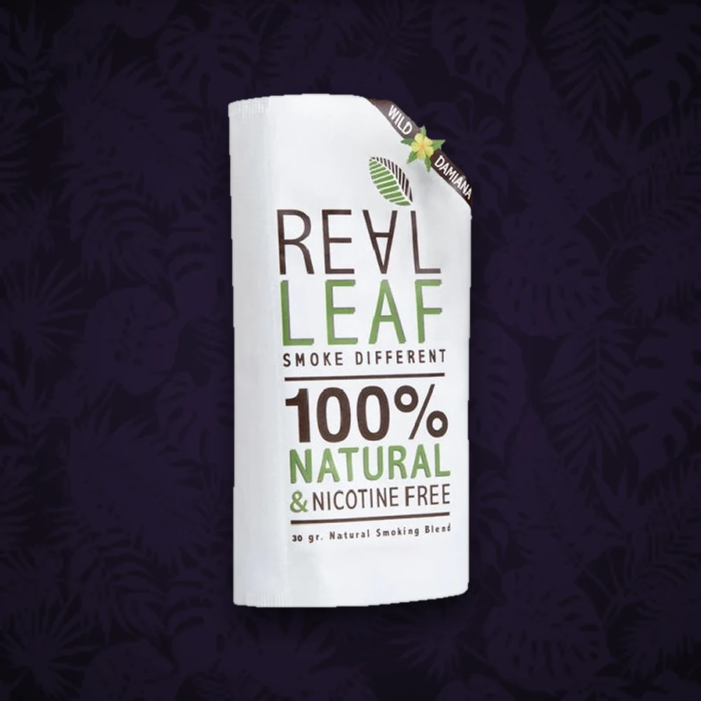 Real Leaf - Tabakersatz - 30g - Damiana — Ansicht 3